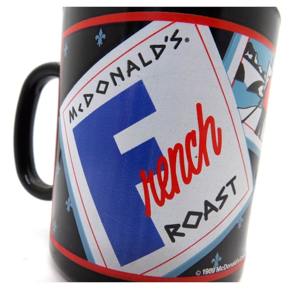 Vtg. Mc Donald's French Roast Coffee Mug made in France - Picture 2 of 3